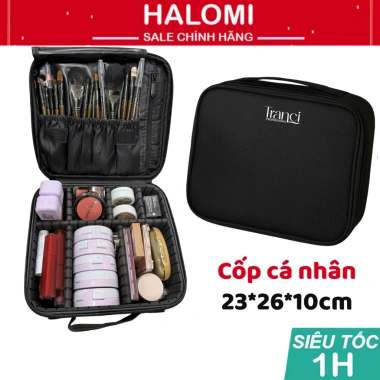 Cốp Đựng Đồ Makeup Tranci Vải Dạng Vali 2 Ngăn Size Lớn 26 - Tiện Lợi, Giá 169k 8