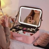 Cốp Đựng Mỹ Phẩm và Trang Điểm Có Gương Đèn LED - Bảo Hành Vỡ - Giá Ưu Đãi 123k