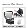 Cốp Túi Đựng Đồ Trang Điểm Nhỏ Gọn, Gương Đèn Tiện Dụng, Quai Xách Bền 169k 6