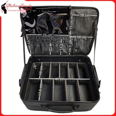 Cốp vải kéo 48cm đựng đồ makeup chuyên nghiệp MS 24 - TIME MAKE UP giá ưu đãi 798.000đ 6