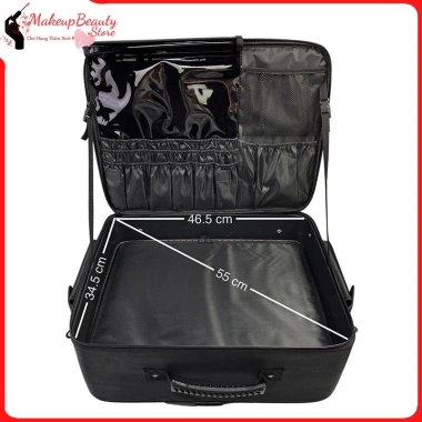 Cốp vải kéo 48cm đựng đồ makeup chuyên nghiệp MS 24 - TIME MAKE UP giá ưu đãi 798.000đ 7