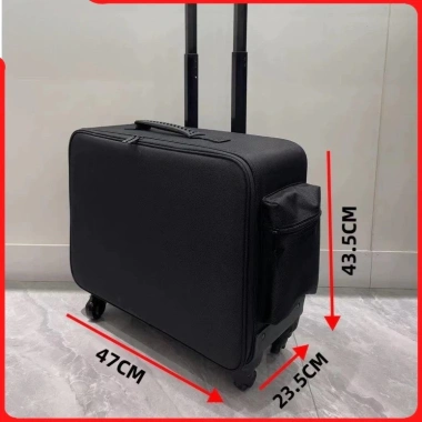 Cốp vải kéo 48cm đựng đồ makeup chuyên nghiệp, vali tay cao cấp kèm 4 ngăn chia túi - Giảm tới 820k 4 Cốp vải kéo 48cm đựng đồ makeup chuyên nghiệp, vali tay cao cấp kèm 4 ngăn chia túi - Giảm tới 820k 4