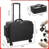 Cốp vải kéo 48cm đựng đồ makeup chuyên nghiệp, vali tay cao cấp kèm 4 ngăn chia túi - Giảm tới 820k 6