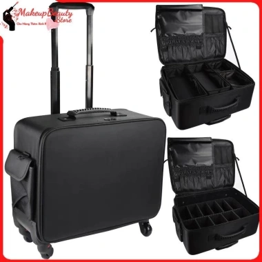 Cốp vải kéo 48cm đựng đồ makeup chuyên nghiệp, vali tay cao cấp kèm 4 ngăn chia túi - Giảm tới 820k 10 Cốp vải kéo 48cm đựng đồ makeup chuyên nghiệp, vali tay cao cấp kèm 4 ngăn chia túi - Giảm tới 820k 10