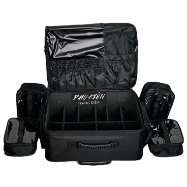 Cốp Vải Kéo 48cm Vali Đựng Make Up - 4 Ngăn Chuyên Nghiệp, Giá Giảm 845k THECHICVIETNAM 6