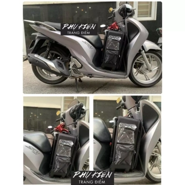 Cốp Vải Kéo 53CM Đồ Trang Điểm - 4 Túi Trong Suốt, BH 12 Tháng, Xe Máy T30