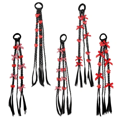 Cột Tóc Giả Thắt Bính Phối Màu Cá Tính Kuromi TG01 Cho Bé Gái – Giá 22.498₫
