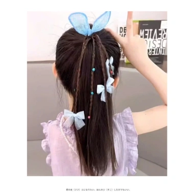 Cột Tóc Giả Thắt Bính Phối Màu Cá Tính Kuromi TG01 Cho Bé Gái – Giá 22.498₫