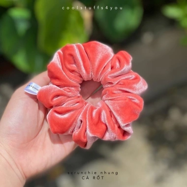 Cột Tóc Scrunchies Nhung Tuyết Vải Dày Mịn 12cm CHERRYSUMMER - Giá 19.500₫ 10 Cột Tóc Scrunchies Nhung Tuyết Vải Dày Mịn 12cm CHERRYSUMMER - Giá 19.500₫ 10
