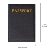 Cover Hộ Chiếu Da PU Hồng Letter Series - Ví Thẻ Kinh Doanh Đa Năng Cho Nữ, Bộ Travel Passport Holder 2