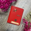 Cover passport Đỏ năng động, da bền khắc tên theo yêu cầu, tặng charm - Quà tặng ý nghĩa 129k 7