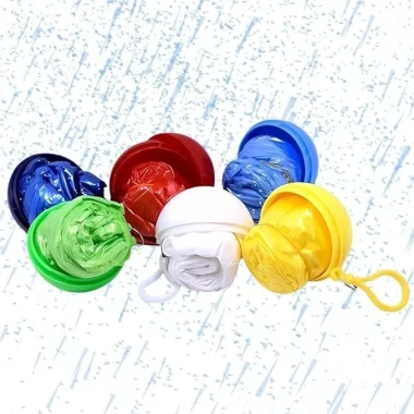 COVERGIRL Quả Bóng Áo Mưa Dạng Móc Khóa Hình Tròn Nhỏ Gọn, Tiện Lợi, Tái Sử Dụng 12.000₫