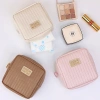 COVERGIRL Túi Đựng Mỹ Phẩm Da PU Cầm Tay, Khóa Kéo An Toàn, Giá 51.700 VND 5