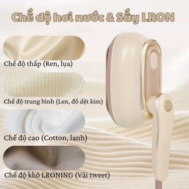 Cozy Bàn là hơi nước cầm tay 2 trong 1 - Gấp gọn, ủi nước và khô, du lịch tiện lợi 7