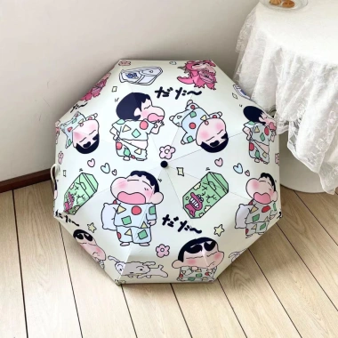 Crayon Shin‑Chan Tự Động Mưa Ô Gấp Vinyl - Chống Nắng Đôi Dòng, Giá 175.000₫ 9 Crayon Shin‑Chan Tự Động Mưa Ô Gấp Vinyl - Chống Nắng Đôi Dòng, Giá 175.000₫ 9