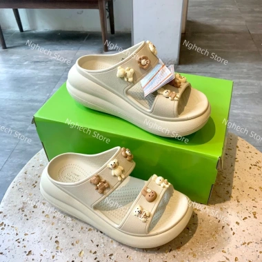 Cross Đế Cao 7CM Full Box - Sandal Nữ Đế Cao, tặng Charm 3D, giảm còn 225.000 VND 2