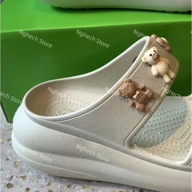 Cross Đế Cao 7CM Full Box - Sandal Nữ Đế Cao, tặng Charm 3D, giảm còn 225.000 VND 5