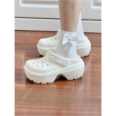 Cross Stomp Clog 7CM Đế Cao Nữ Full Box 2.025 - Giá Ưu Đãi 285k 2