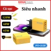 Củ Cốc Sạc Nhanh 4 Cổng USB 3.0 & Type‑C, Chống Cháy Nổ, Sạc Đa Thiết Bị, Giá 58.429₫