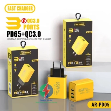 Củ Cốc Sạc Nhanh 4 Cổng USB 3.0 & Type‑C, Chống Cháy Nổ, Sạc Đa Thiết Bị, Giá 58.429₫