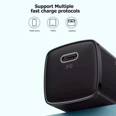 Củ sạc Baseus 20W USB C, sạc nhanh Type C PD, giảm giá chỉ 298.000₫ 3