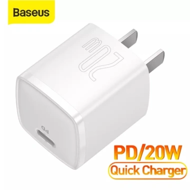 Củ sạc Baseus 20W USB C, sạc nhanh Type C PD, giảm giá chỉ 298.000₫ 7
