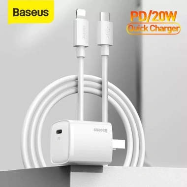 Củ sạc Baseus 20W USB C, sạc nhanh Type C PD, giảm giá chỉ 298.000₫ 8