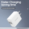 Củ sạc du lịch Essager 5V/2A USB hai cổng, sạc nhanh 10W Android & Apple, đa năng, chỉ 47.300₫ 2