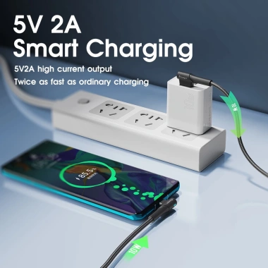 Củ sạc du lịch Essager 5V/2A USB hai cổng, sạc nhanh 10W Android & Apple, đa năng, chỉ 47.300₫