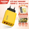 Củ sạc nhanh 120W PD/Type-C - Sạc nhanh, bảo vệ, tương thích mọi điện thoại - 69.000₫ 2