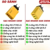Củ sạc nhanh 120W PD/Type-C - Sạc nhanh, bảo vệ, tương thích mọi điện thoại - 69.000₫ 3