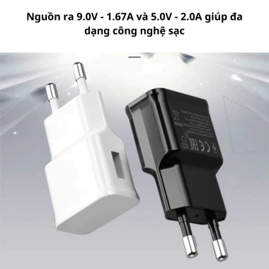 Củ Sạc Nhanh 15W USB S10 Full Box Siêu Nhanh Chống Cháy Nổ Bảo Hành 12 Tháng Lỗi 1 Đổi 1 - 57.000 VND
