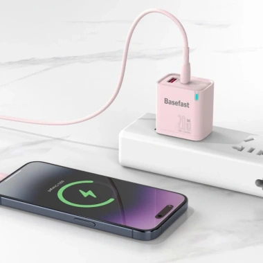 Củ sạc nhanh 20W Basefast 2 cổng, chống quá tải nhiệt, tương thích Samsung Xiaomi Oppo - 140.000đ 5