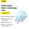 Củ sạc nhanh BASEUS PD 20W GaN5 1C - Tương thích iPhone 14/13/12 Pro Max, giảm giá 20% chỉ 168.999₫ 2