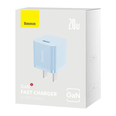 Củ sạc nhanh BASEUS PD 20W GaN5 1C - Tương thích iPhone 14/13/12 Pro Max, giảm giá 20% chỉ 168.999₫ 8