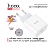 Củ sạc nhanh PD20W Hoco C76/C76A 1 Type‑C – Nhỏ gọn, tương thích, chỉ 100.000₫ 2