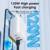 Củ sạc nhanh TWITCH 3 cổng USB 120W PD Type C cho điện thoại, sạc siêu tốc 6