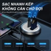 Củ Sạc Ô Tô 60W Siêu Nhanh 2 Cổng USB + Type-C, Tương Thích iPhone Samsung – Giá 68.068₫ 2