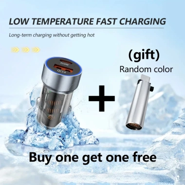 Củ Sạc Ô Tô 60W Siêu Nhanh 2 Cổng USB + Type-C, Tương Thích iPhone Samsung – Giá 68.068₫ 9