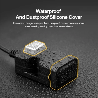 Củ sạc SEAMETAL 12V hai cổng USB chống nước, dễ gắn xe máy - Giá ưu đãi 95.714₫