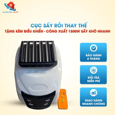 Củ Sấy Quần Áo Rời Camac Samsung 1.500W - Sấy Nhanh Khô, Bảo Hành 24 Tháng, Loại 1, Giá 225.000 VND 8