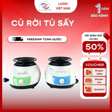 Củ sấy rời Lugio Wilcofan – Tủ sấy quần áo đa năng, làm nóng không gian, chỉ 495.000₫