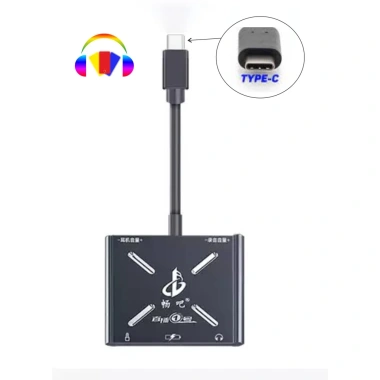 Cục Chuyển Đổi Livestream 2in1 BIGO FB 3.5mm – Vừa Sạc Vừa Live, Stereo, 249k (Giảm 65k)