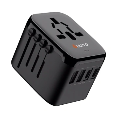 Cục sạc đa năng du lịch 4 đầu giắc, phù hợp mọi ổ cắm - Giảm còn 325.000đ