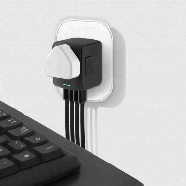 Cục sạc đa năng du lịch 4 đầu giắc, phù hợp mọi ổ cắm - Giảm còn 325.000đ