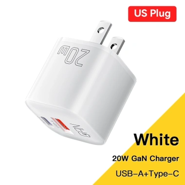 Cục sạc nhanh ESSAGER 20W USB C QC 3.0 cho iPhone 14/13/12/11 Pro Max, Mini, iPod - Giá chỉ 154.300 VND
