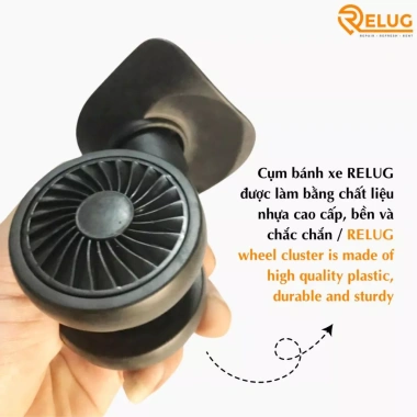 Cụm bánh xe vali Lo.ck/L.ock - Thay thế dễ dàng, tháo lắp tại nhà, giá 65.000 VND