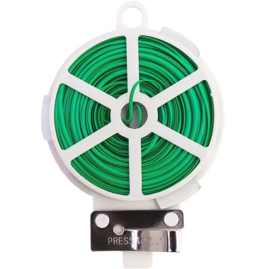 Cuộn dây kẽm bọc nhựa đa năng buộc cây cảnh, đồ dùng, kèm dao cắt Giá 20.100₫ 5