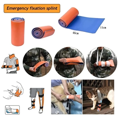Cuộn nẹp cố định băng bó sơ cứu chấn thương - tiện lợi cho huấn luyện, dã ngoại, giá chỉ 139.000đ 8