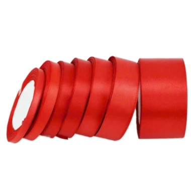 Cuộn ruy băng Đỏ 4-2-1cm Dây lụa Trang trí Lễ Tết Bính Ngọ Đẹp Bền Giá 12.000₫